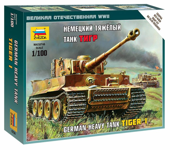 модель Немецкий тяжёлый танк Тигр